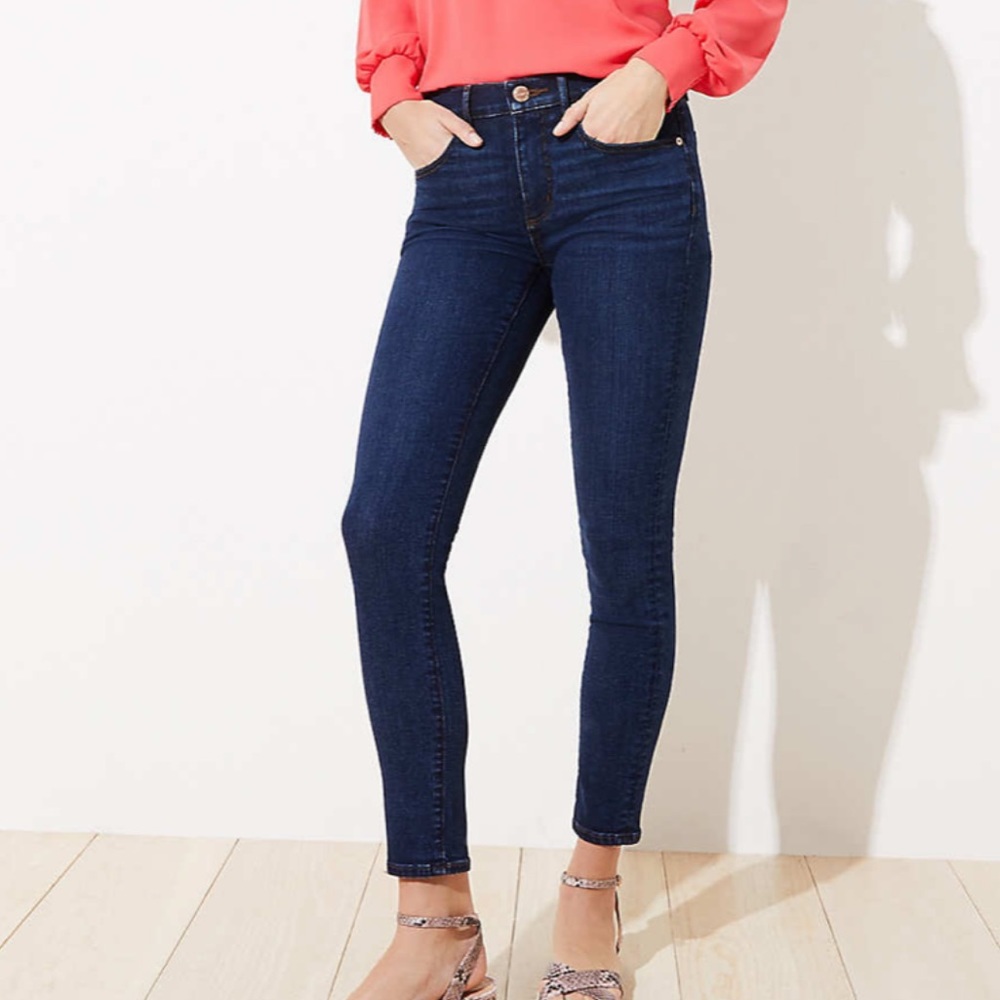 Loft Modern Skinny Crop Jeans